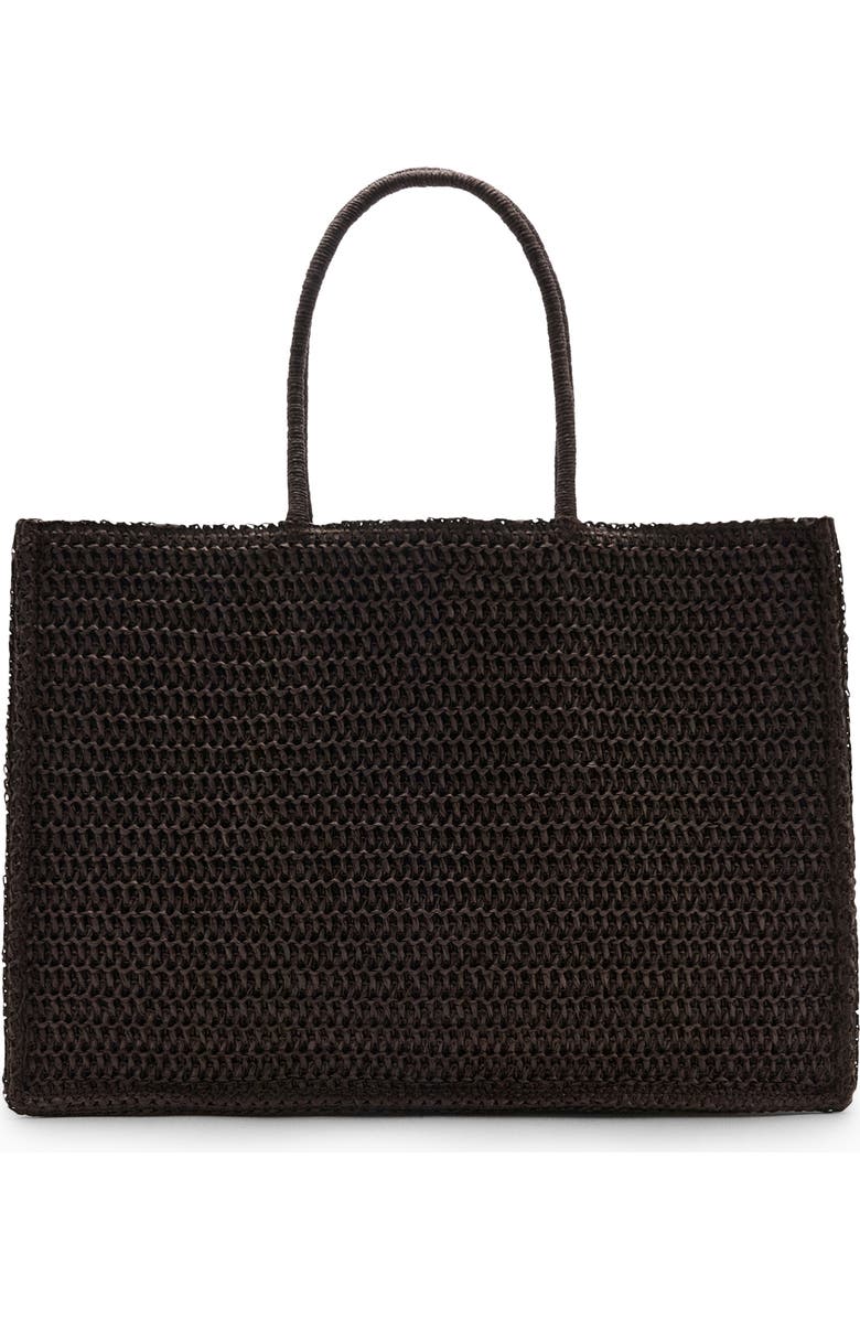 MANGO Natural Fiber Tote, Main, color,