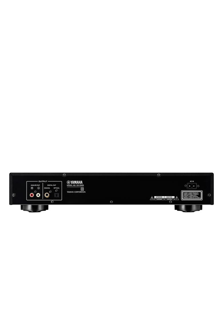 CD-S303 CD Player with MP3/WMA/LPCM/FLAC/USB Compatibility, Alternate, color, Black
