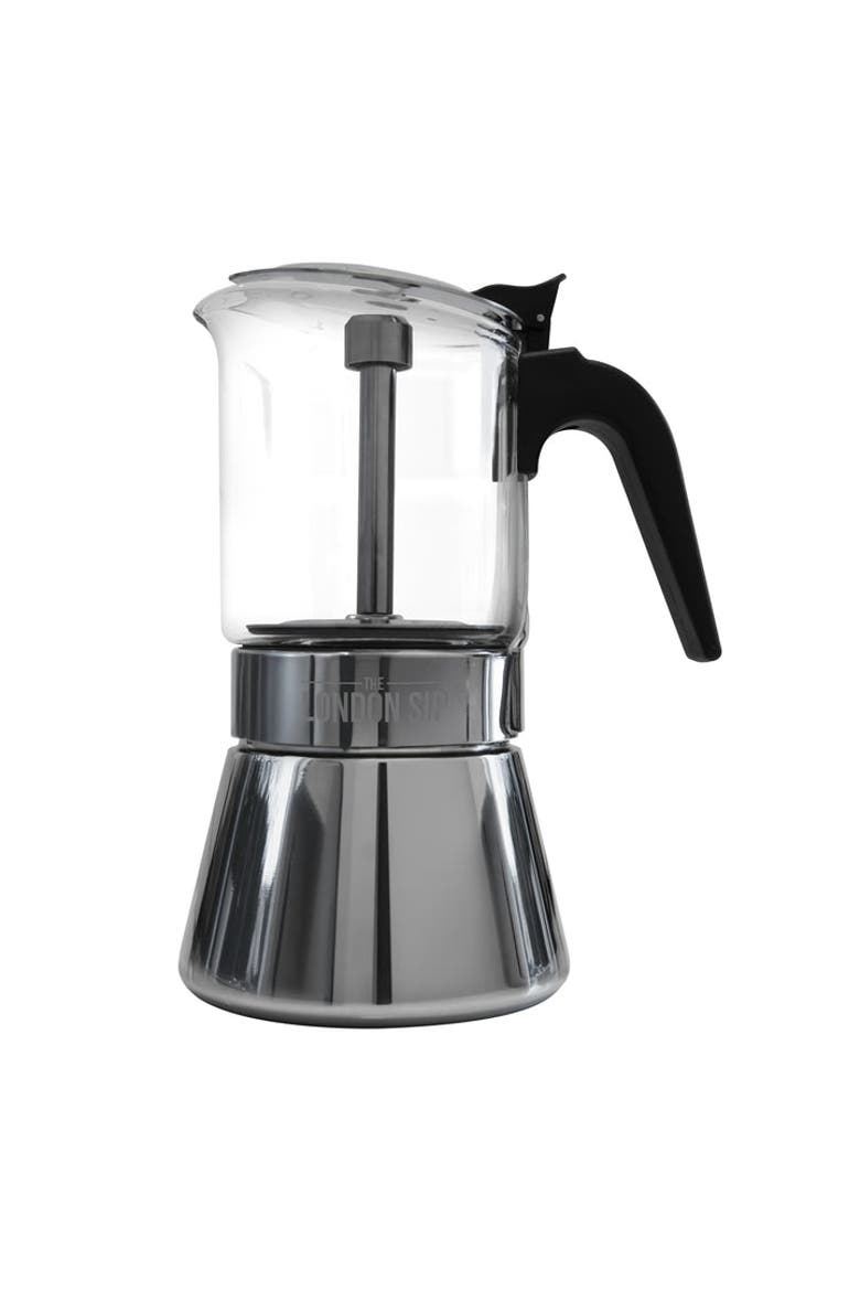 Stainless Steel Espresso Maker, Main, color, Clear