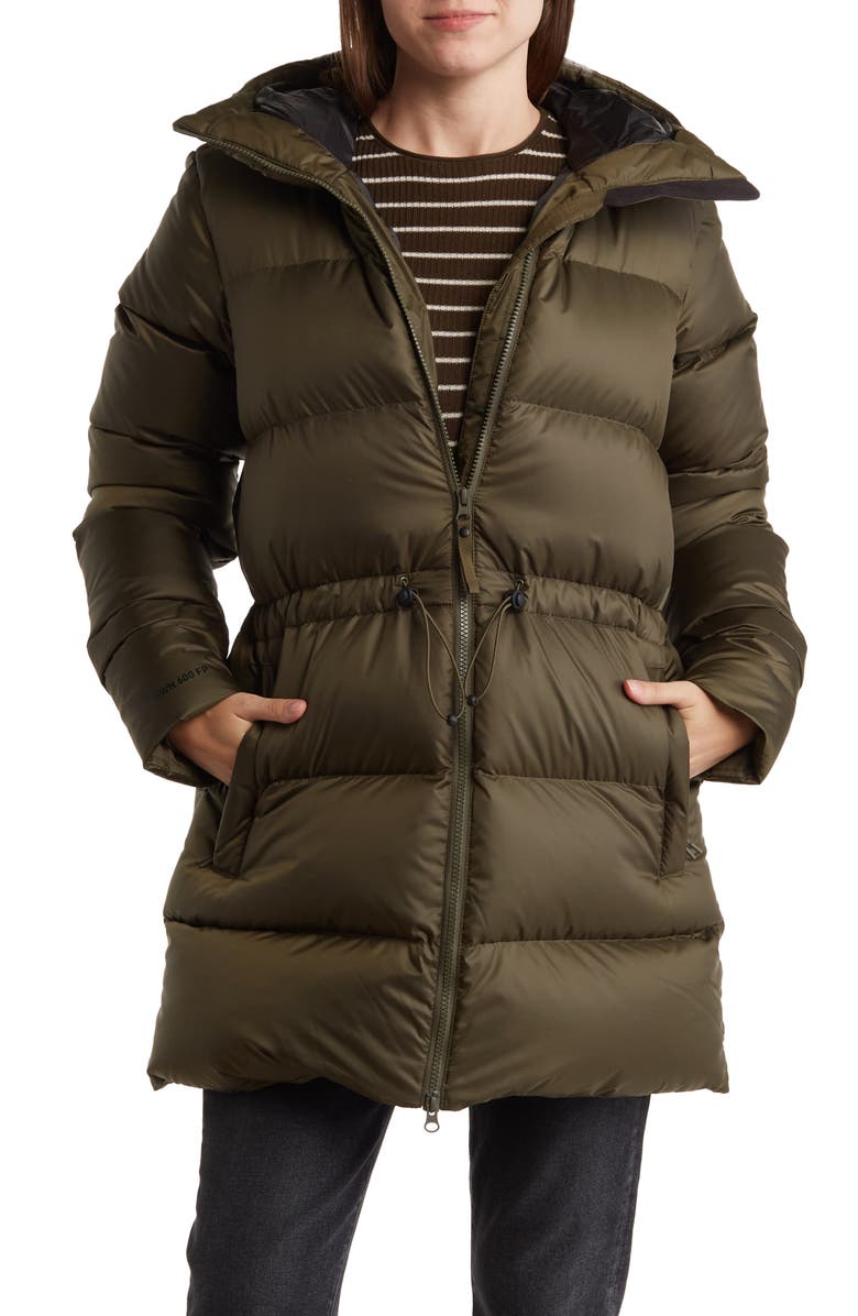 Helly Hansen Essence Down Parka, Main, color, Utility Green