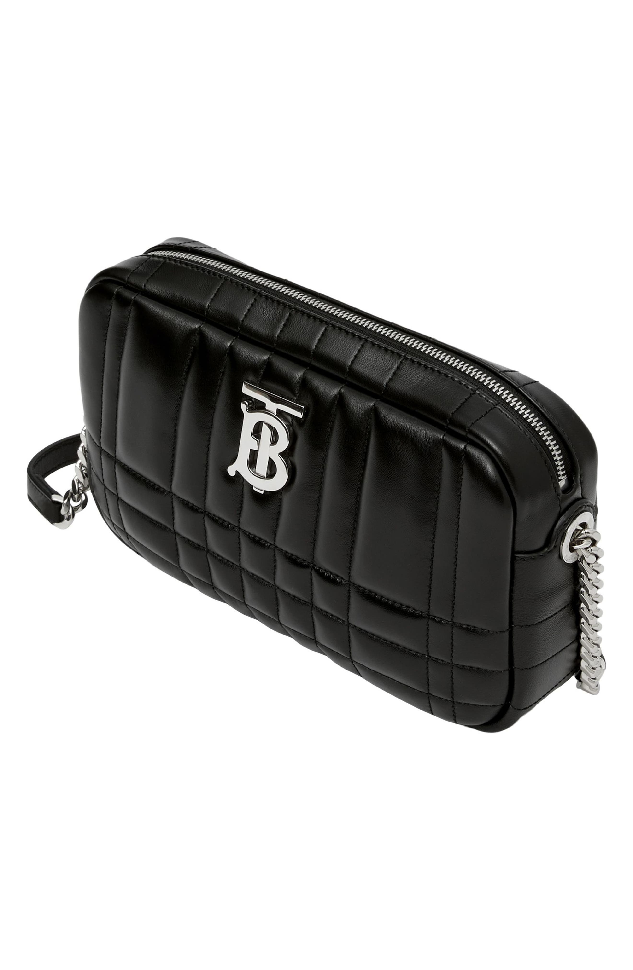 Burberry Small Lola Quilted Leather Camera Bag, Alternate, color, 