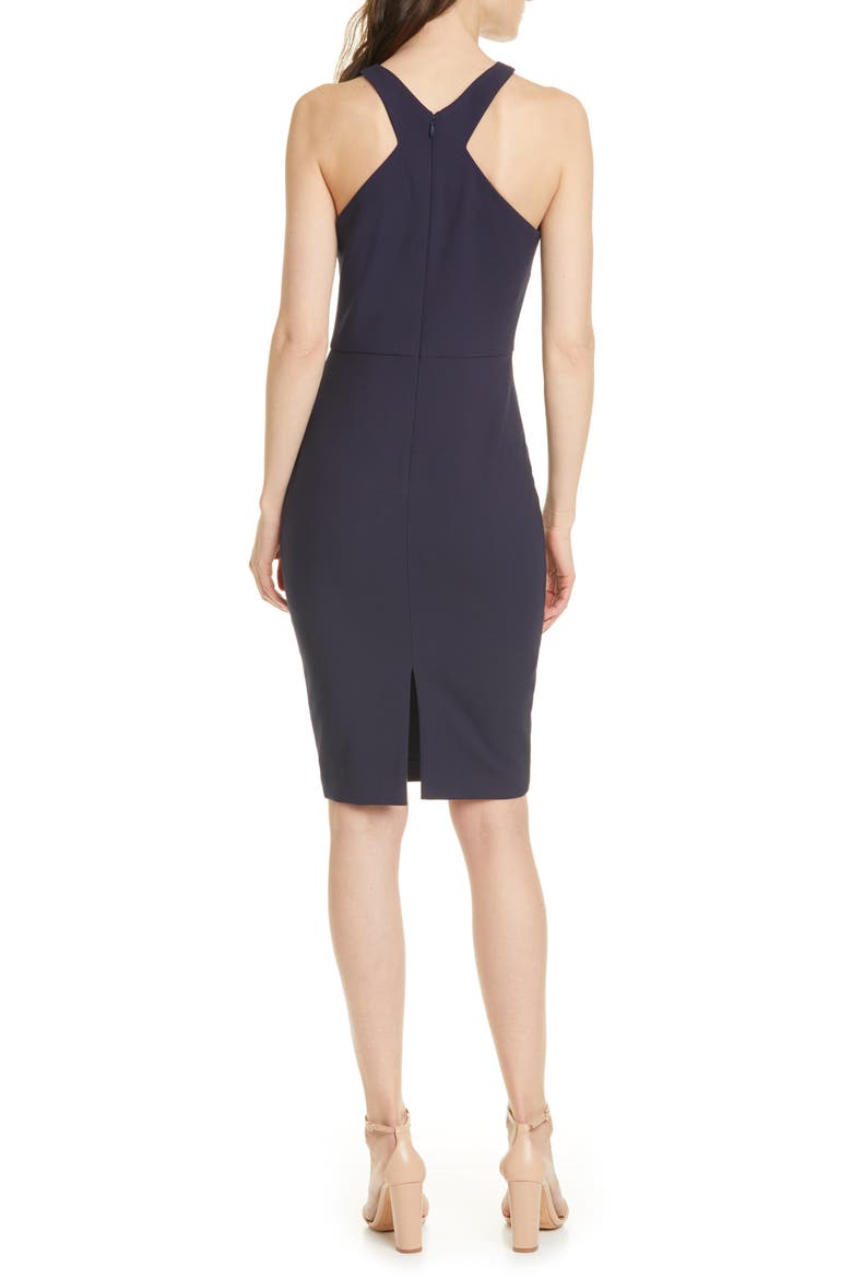 Carolyn Halter Sheath Dress, Alternate, color, NAVY