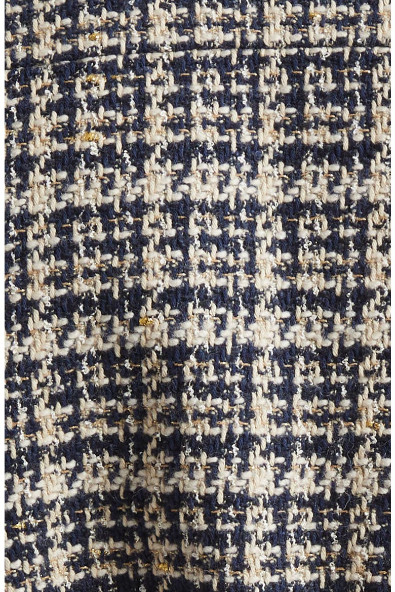 Jia Crop Tweed Jacket, Alternate, color, MIDNIGHT MULTI TWEED