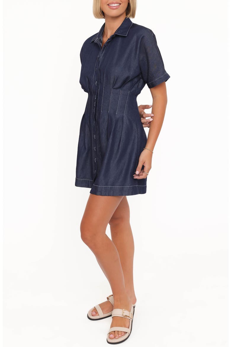 Davine Minidress, Alternate, color, BLUE