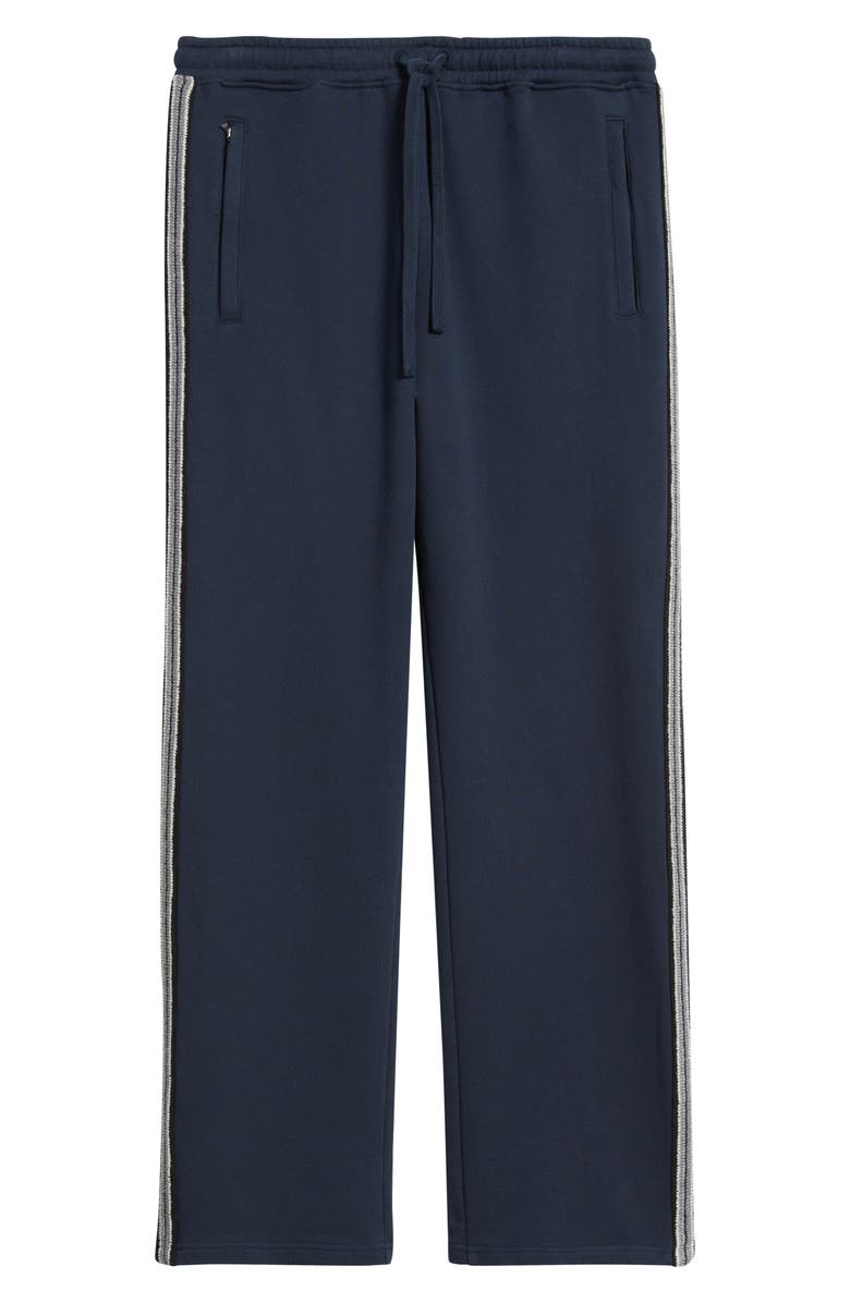 KROST Jacquard Stripe Cotton Sweatpants, Alternate, color, Dark Navy