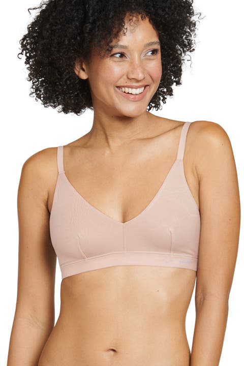 Womens Organic Cotton Stretch Triangle Bralette