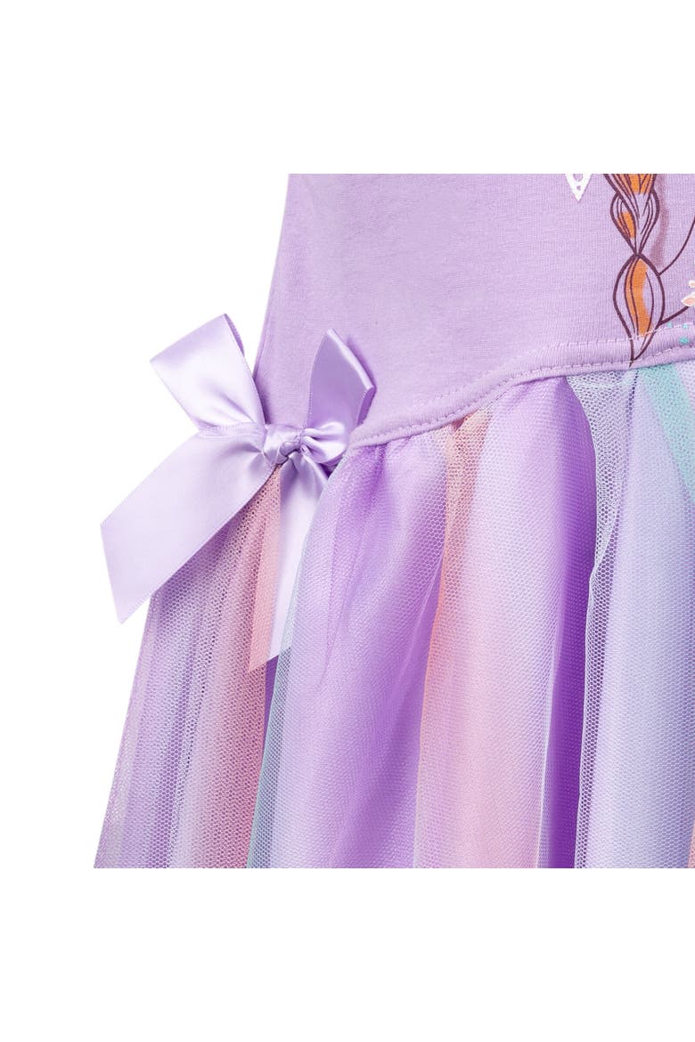 Princess Anna Frozen Sleeveless Tulle Dress, Alternate, color, Purple
