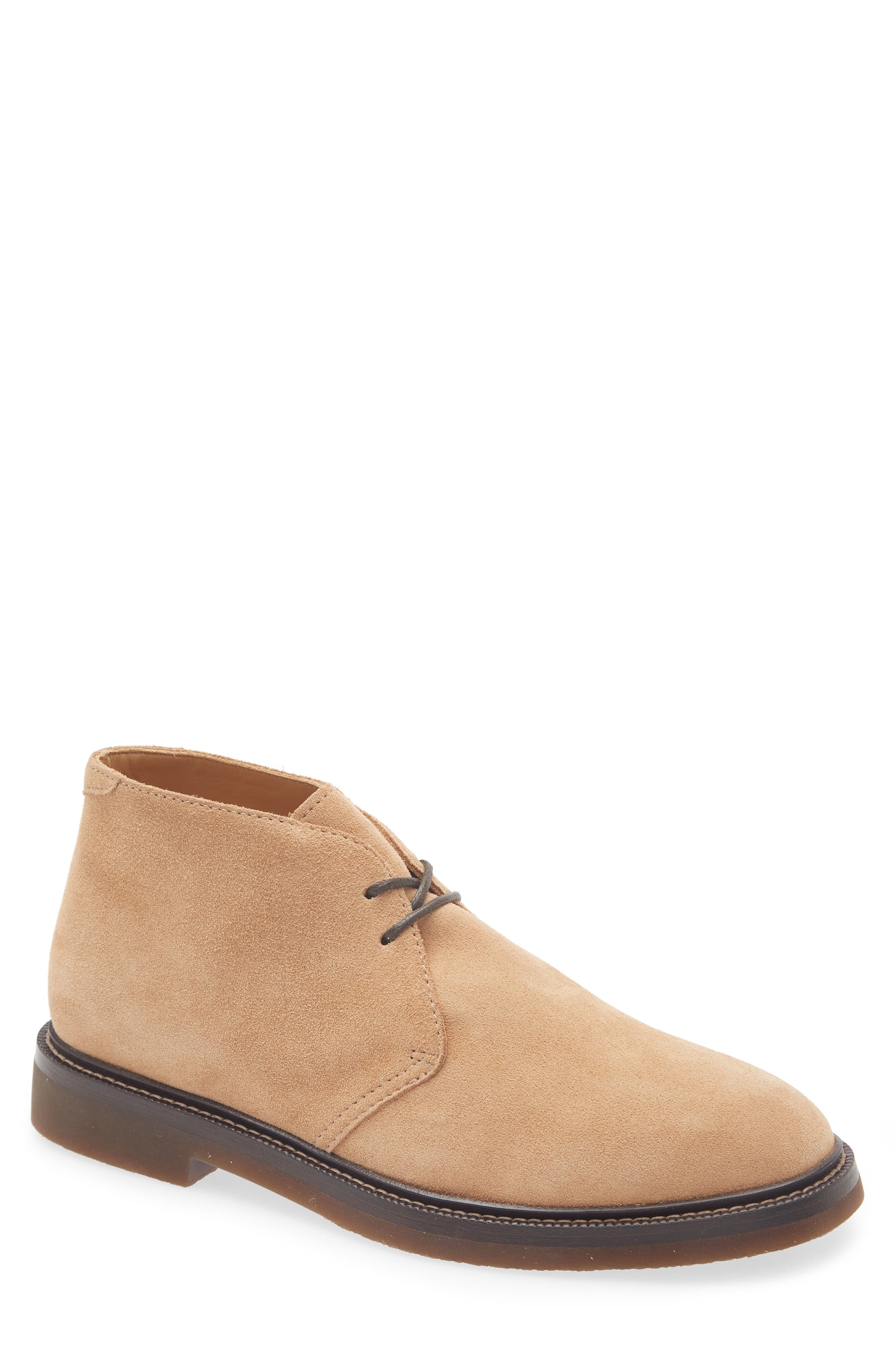 Suede Chukka Boot, Main, color, C7962 LIGHT BROWN
