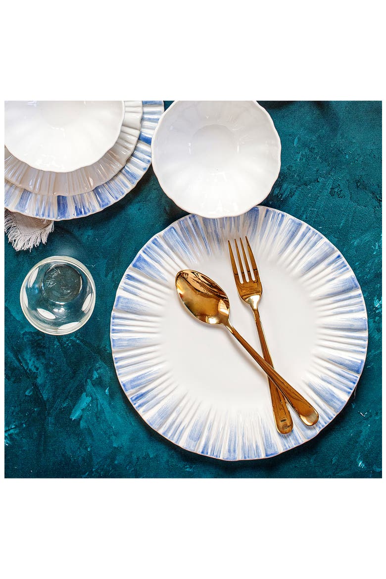 Bari Small Round Platter, Alternate, color, BLUE