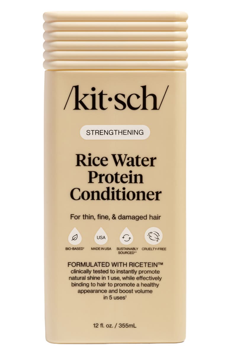 Kitsch Strengthening Rice Water Protein Conditioner, Main, color, 