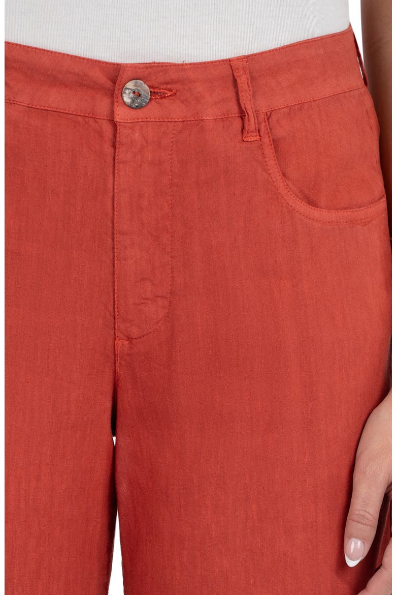 Akia Wide Leg Cargo Pants, Alternate, color, CLAY