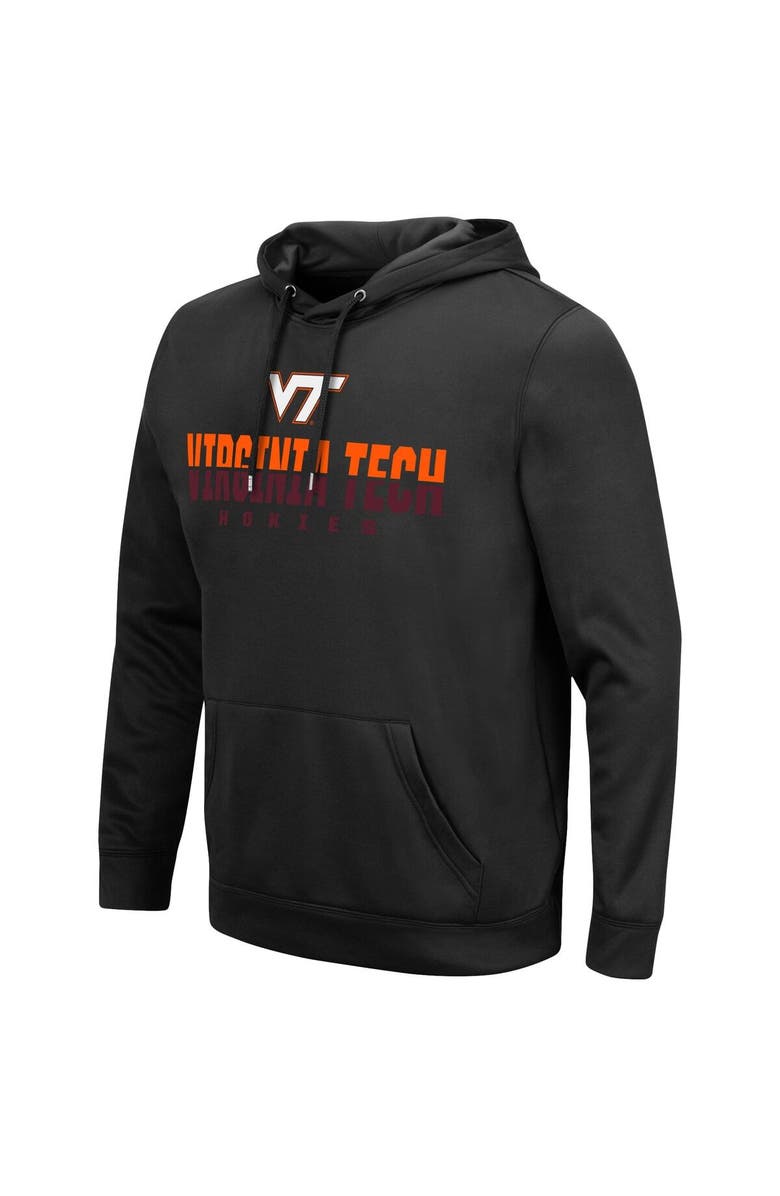 COLOSSEUM Men's Colosseum Black Virginia Tech Hokies Lantern Pullover Hoodie, Alternate, color, Black