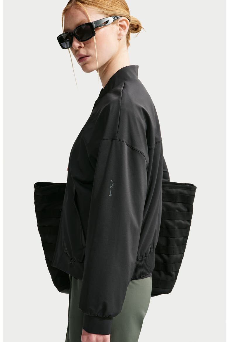 24.7 Bomber Jacket, Alternate, color, BLACK/ DARK SMOKE GREY
