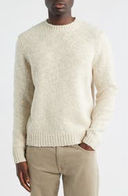 Nordstrom Italian Merino Wool Blend Crewneck Sweater