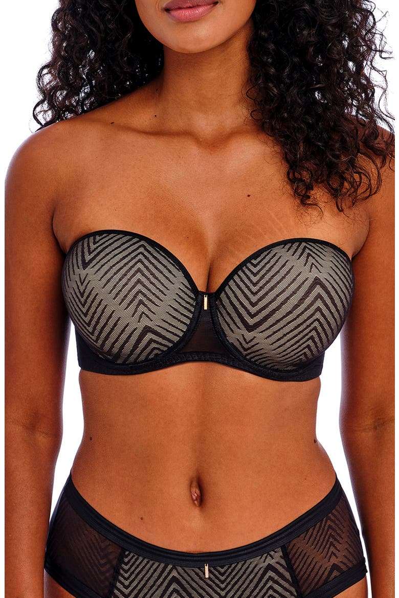 Tailored Molded Underwire Bra, Main, color, BLACK
