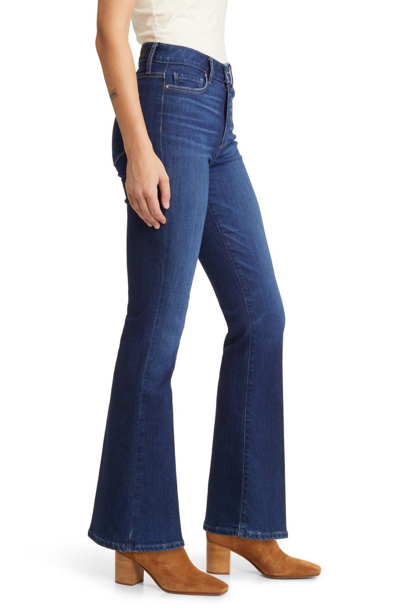 PAIGE Laurel Canyon High Waist Flare Jeans, Alternate, color,