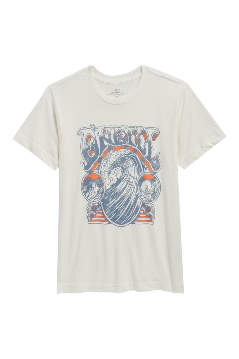 Kids' Psychd Classic Cotton Graphic T-Shirt, Main, color, TOFU