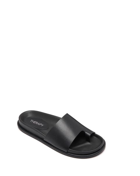 Myles open round toe sandal