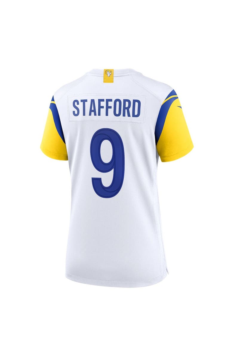 Nike Women's Nike Matthew Stafford White Los Angeles Rams Alternate Player Game Jersey, Alternate, color, White