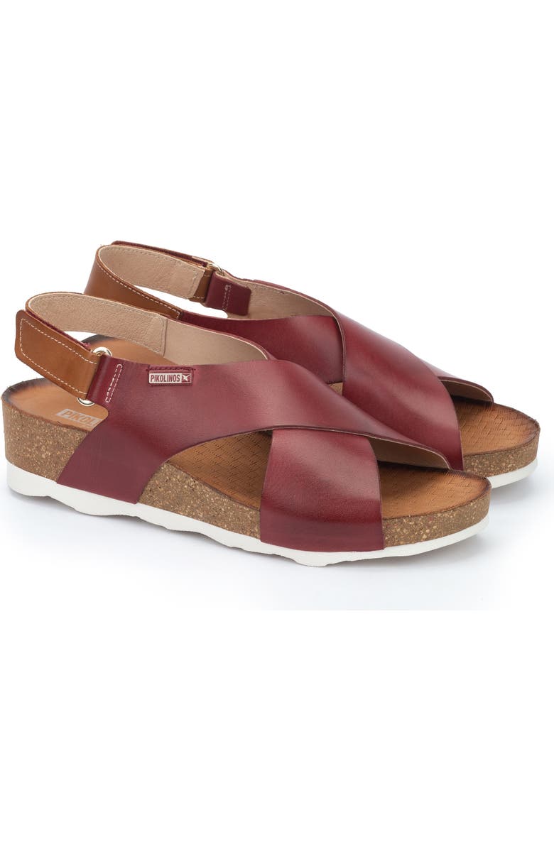 PIKOLINOS Mahon Platform Sandal, Main, color, Rubi