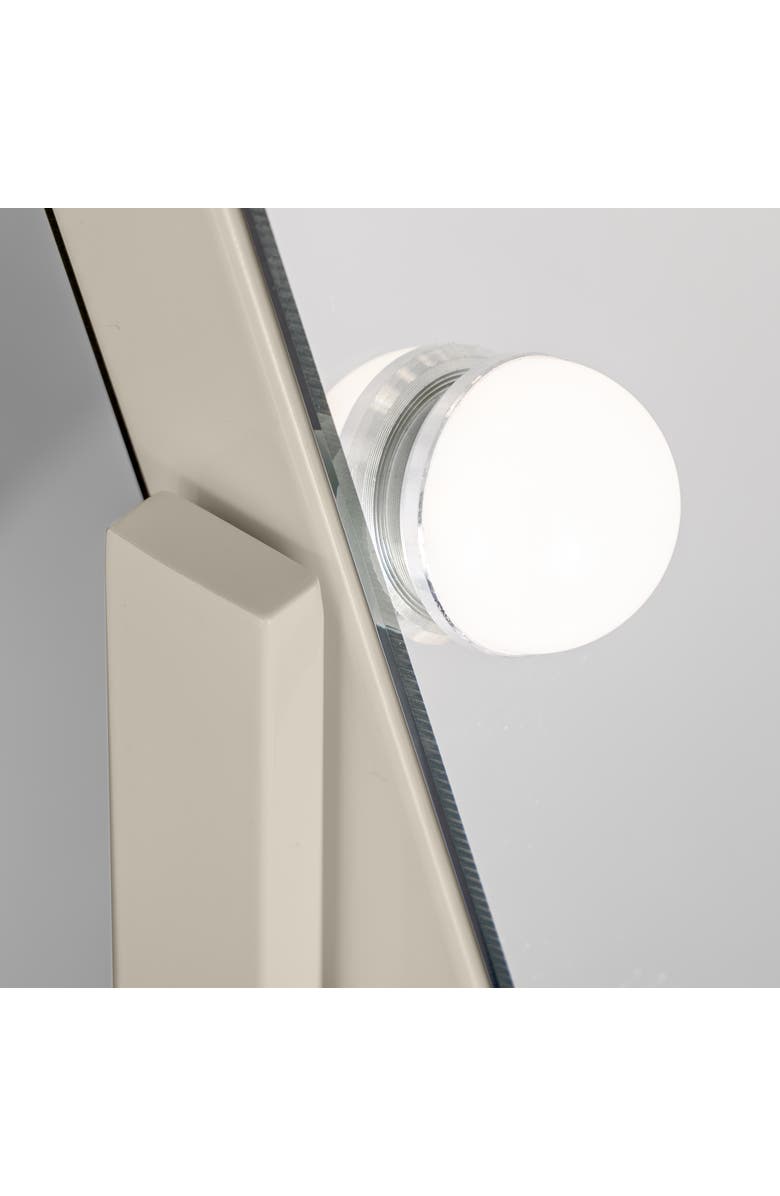 Zadro Large Horizontal Hollywood Makeup Mirror with Lights, Alternate, color, Neutral