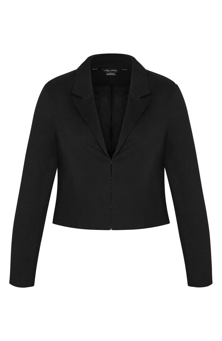 City Chic Wynter Crop Jacket, Alternate, color,