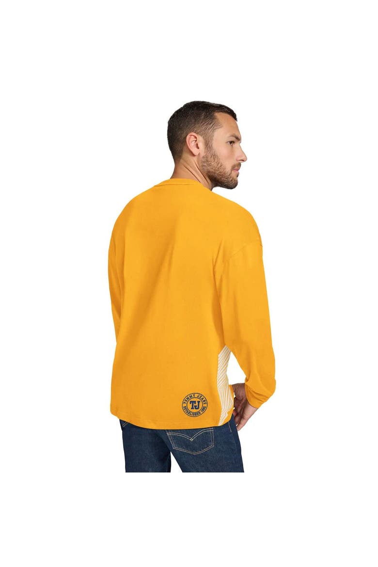 Men's Tommy Jeans Gold Golden State Warriors Lucas Long Sleeve T-Shirt, Alternate, color, Gold