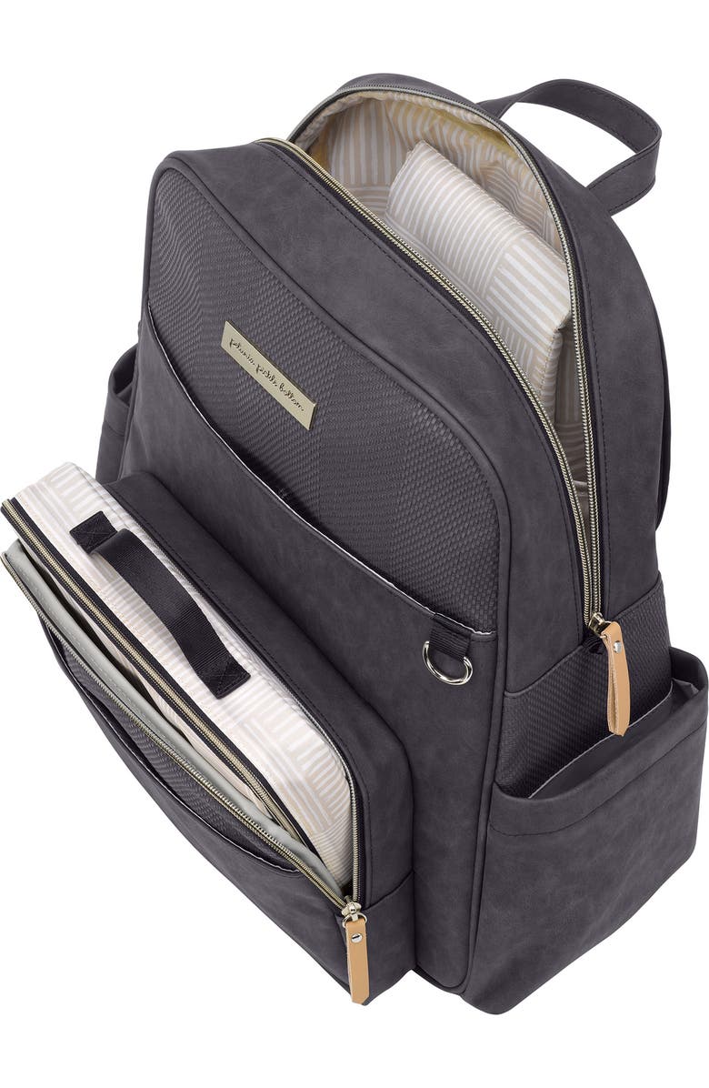 Petunia Pickle Bottom Sync Water Resistant Diaper Backpack, Alternate, color, Black