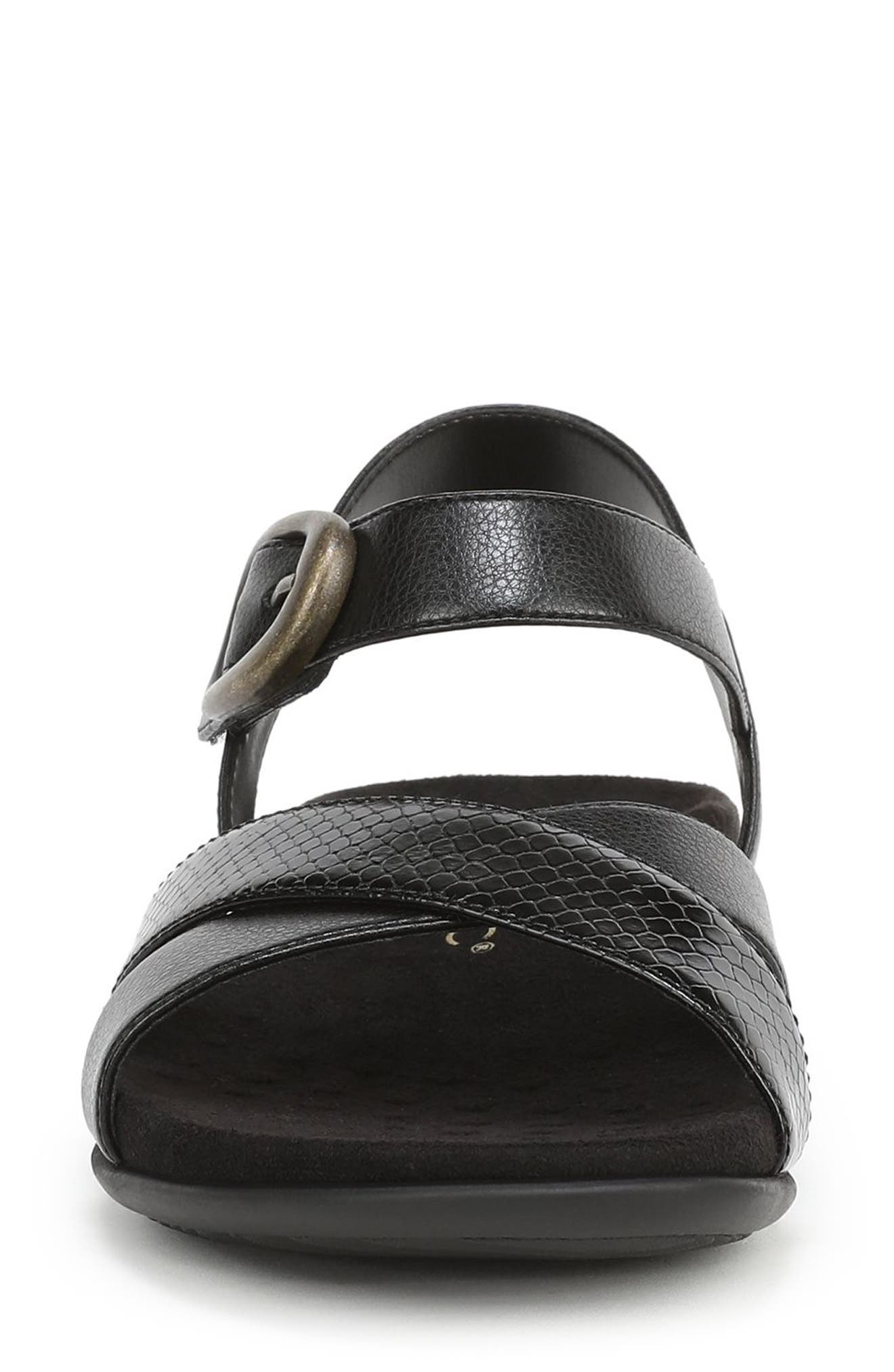 Vionic Ramsey Sandal, Alternate, color, Black