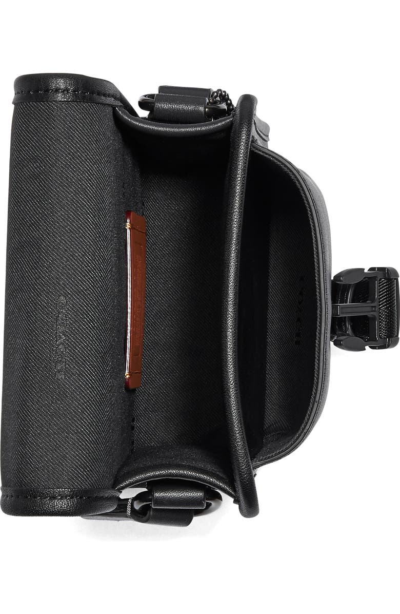 COACH Charter North/South Leather Crossbody Bag, Alternate, color,