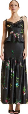 Cynthia Rowley Lace Metallic Cami Top