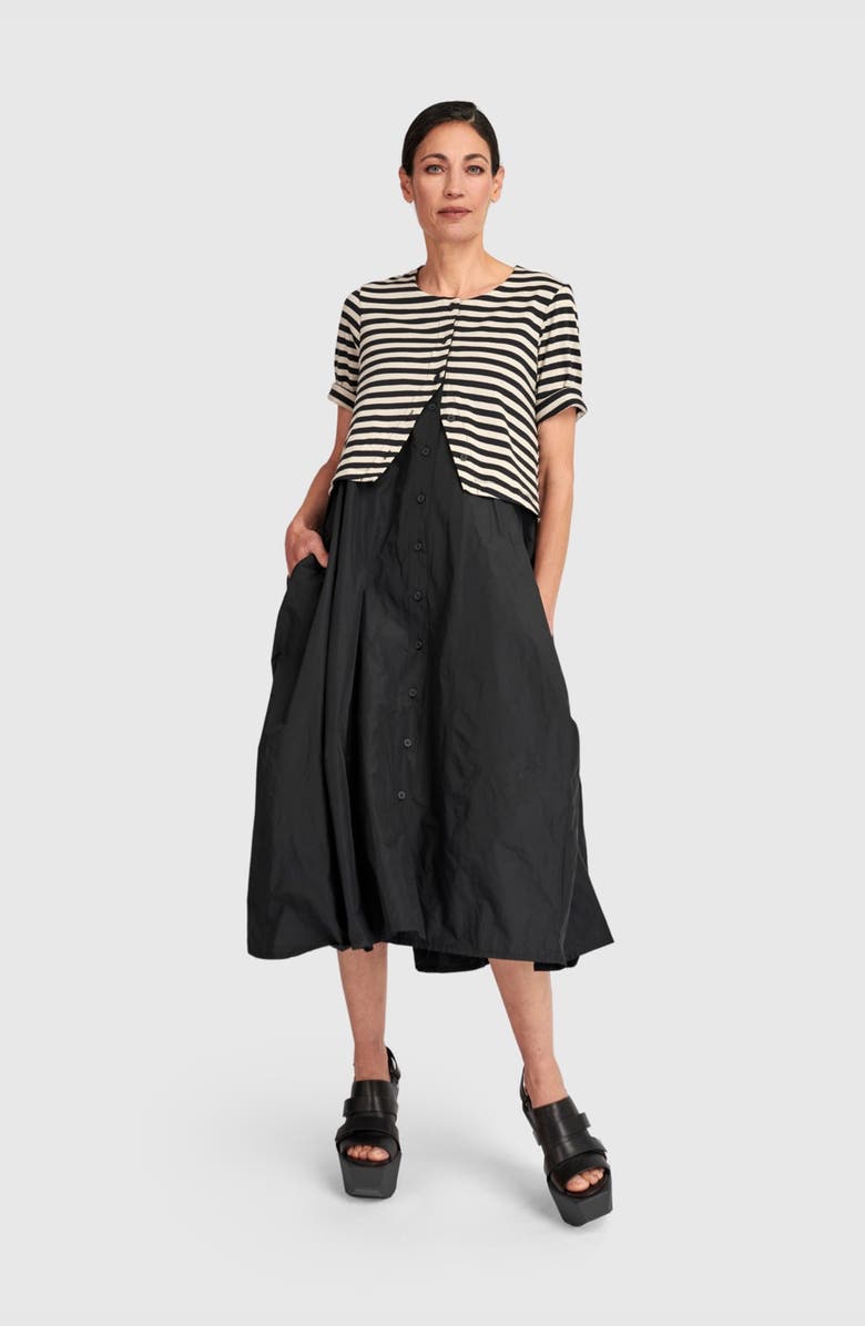 Alembika Tiebreaker Dress, Main, color, Stripes