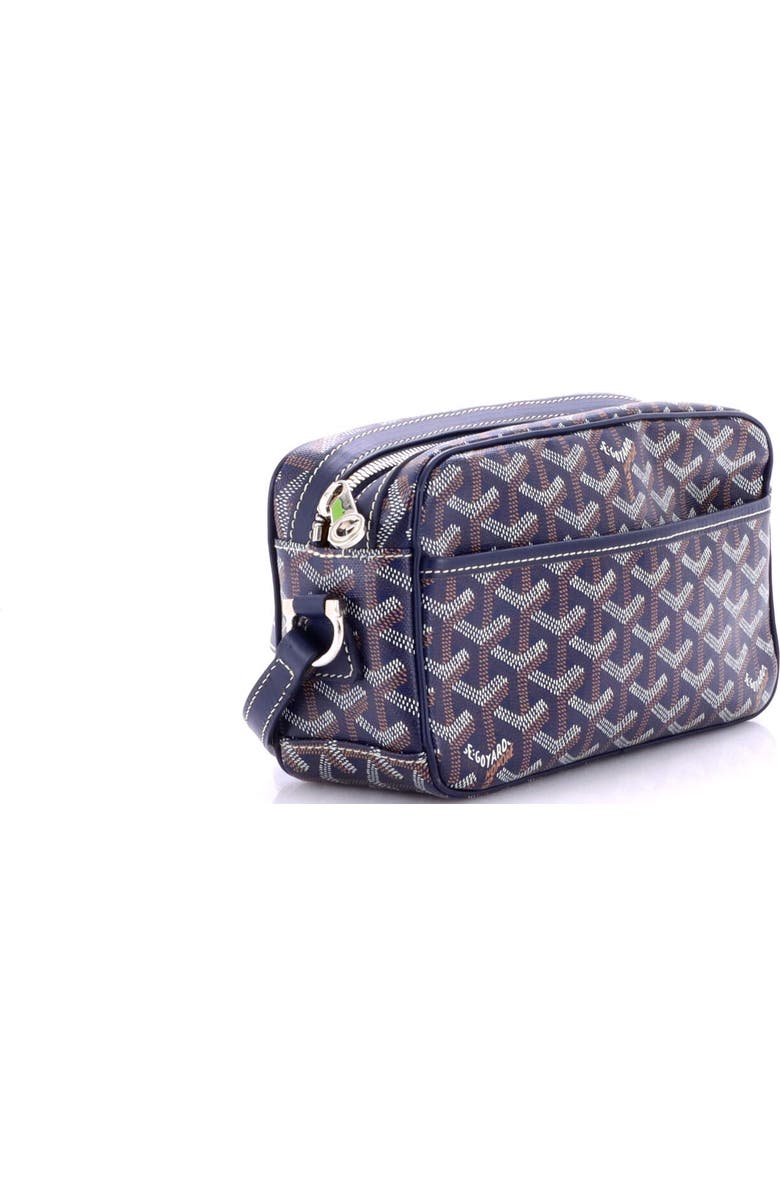 Pre-Owned Goyard Cap Vert Bag Coated Canvas, Alternate, color, Blue