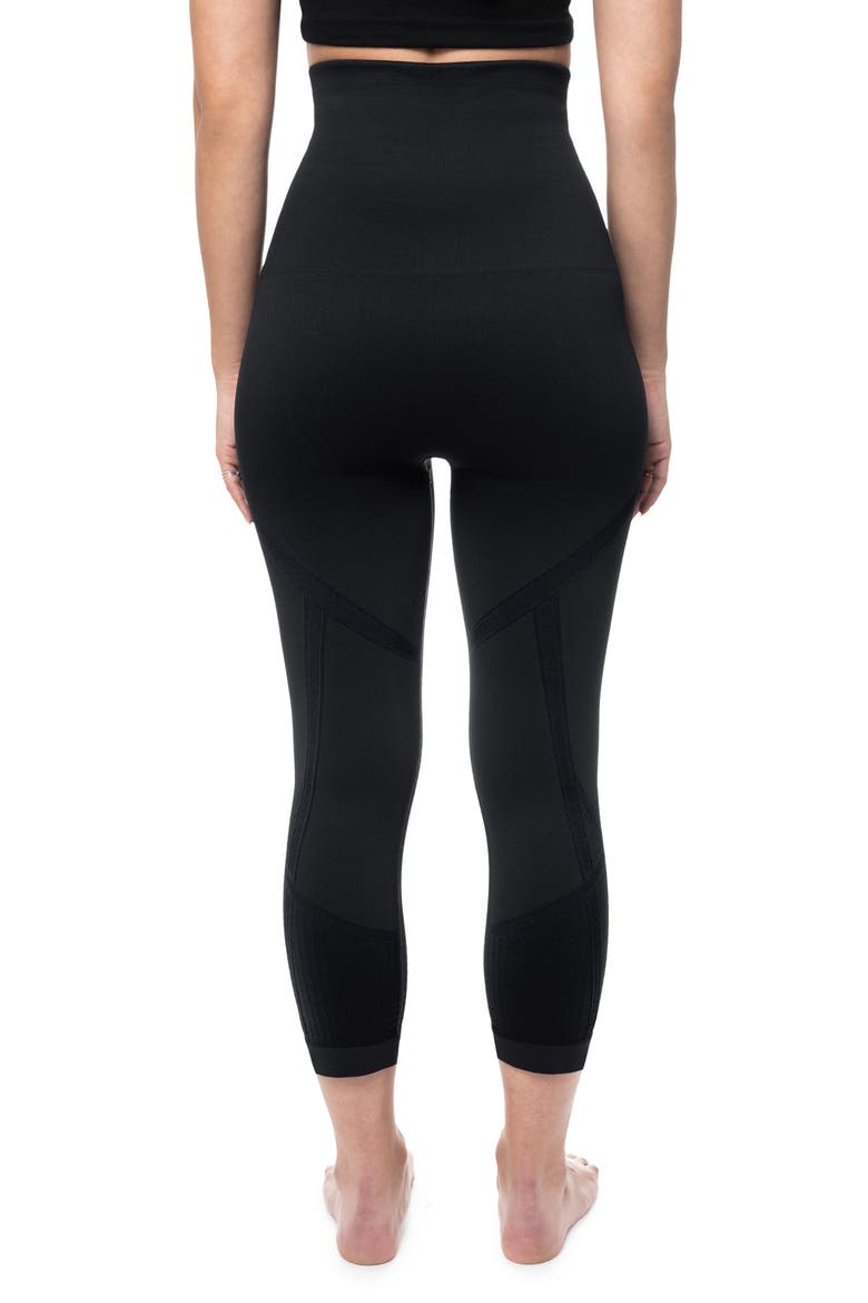 Mother Tucker® Active Compression Capri Leggings, Alternate, color, BLACK