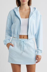 Kulani Kinis Cropped Full Zip Hoodie