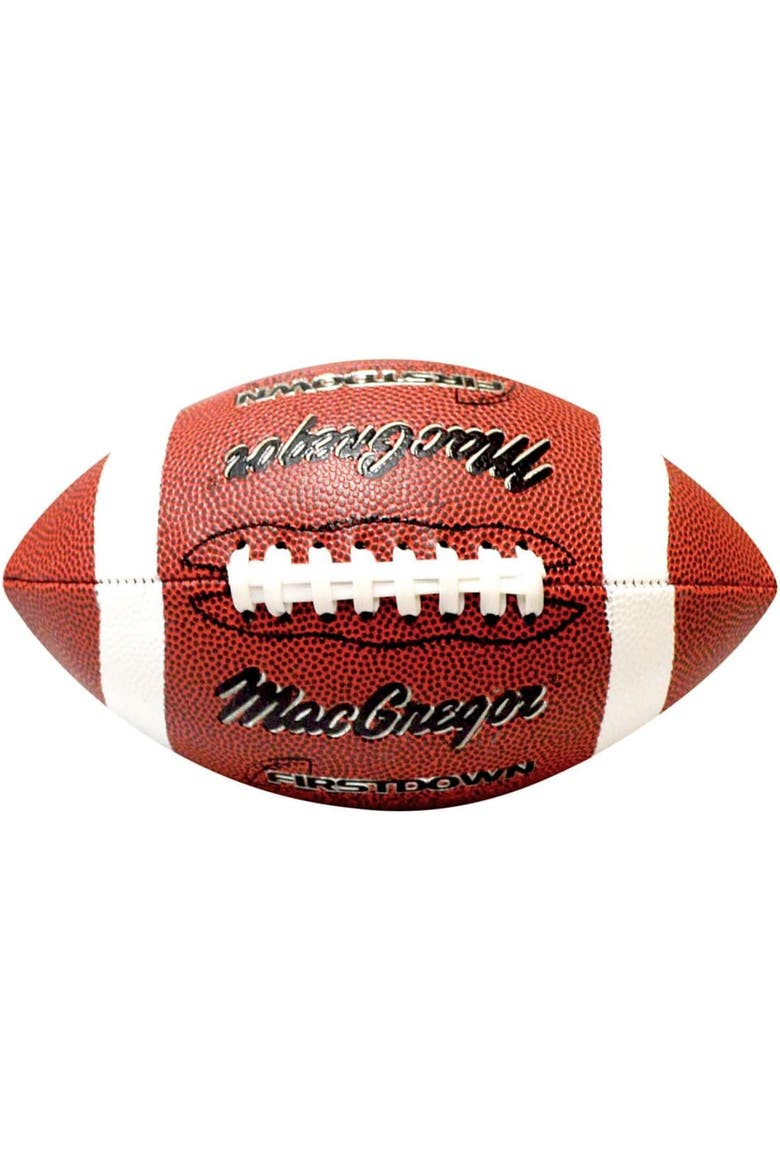 Macgregor Official Size Pvc Football Size 7, Main, color, Brown