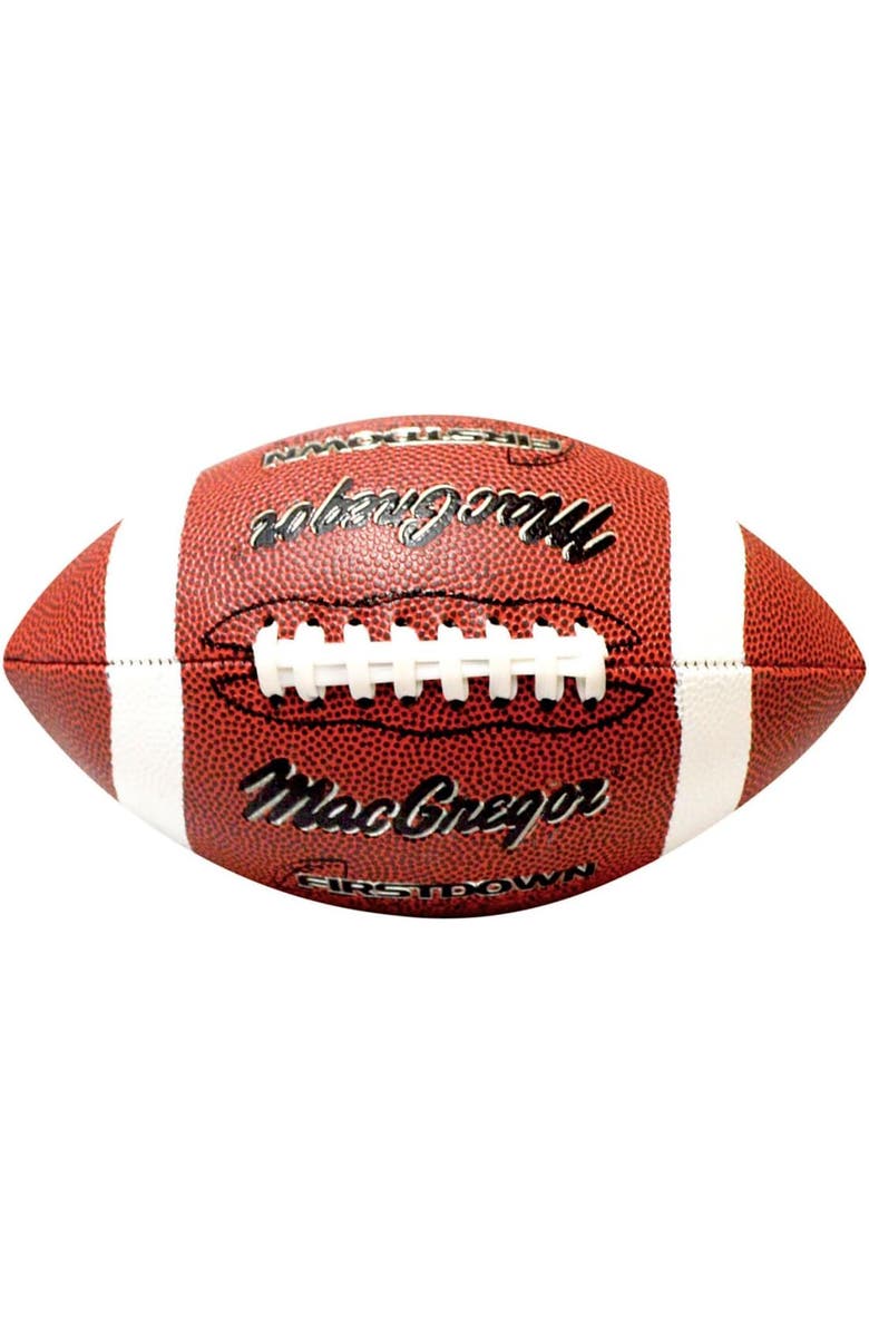 Hedstrom Macgregor Official Size Pvc Football Size 7, Main, color, Brown