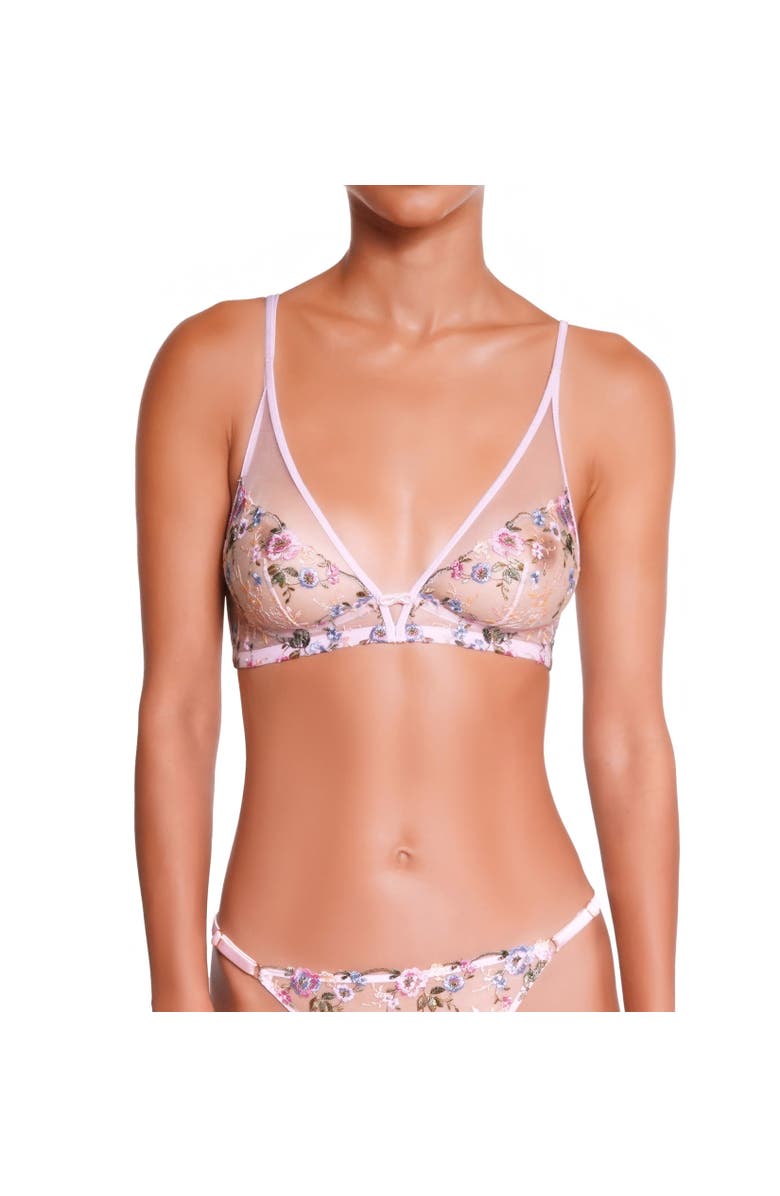 Huit Amour Prestige Bralette, Alternate, color, Blush