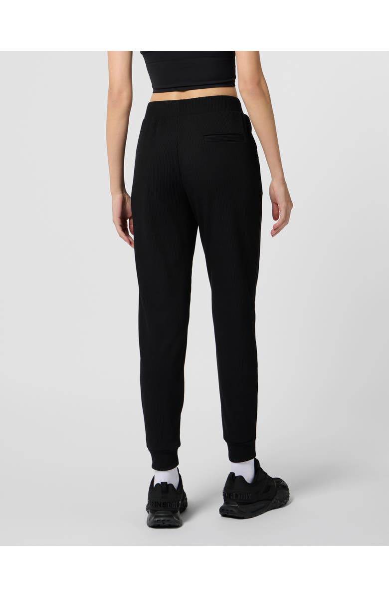 PLEIN SPORT Ribbed Joggers Scratch Women, Alternate, color, Black