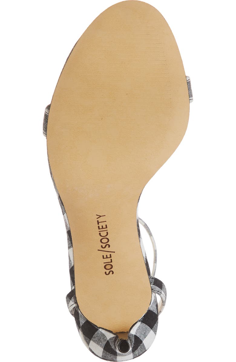 Sole Society Avrilie Knotted Sandal, Alternate, color,