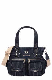 Multi Pocket Denim Tote