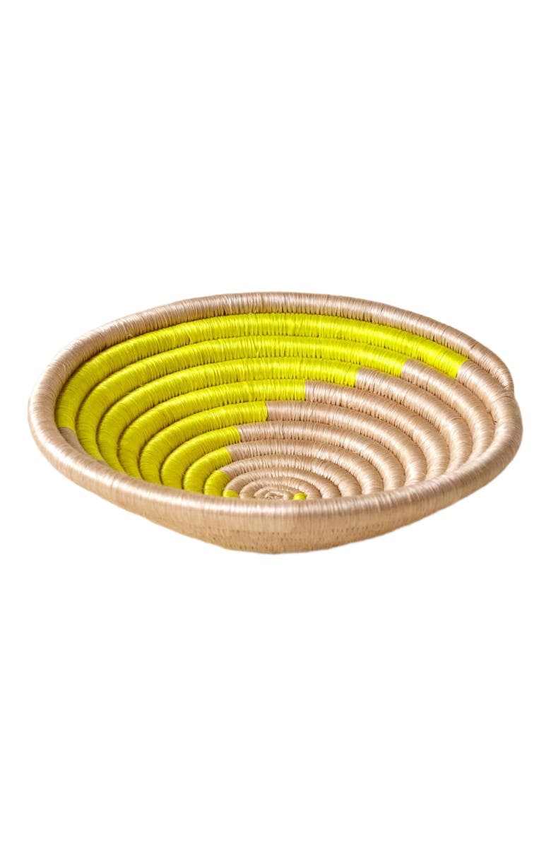 indego africa Mini Swirl Plateau Citron, Alternate, color, Citron