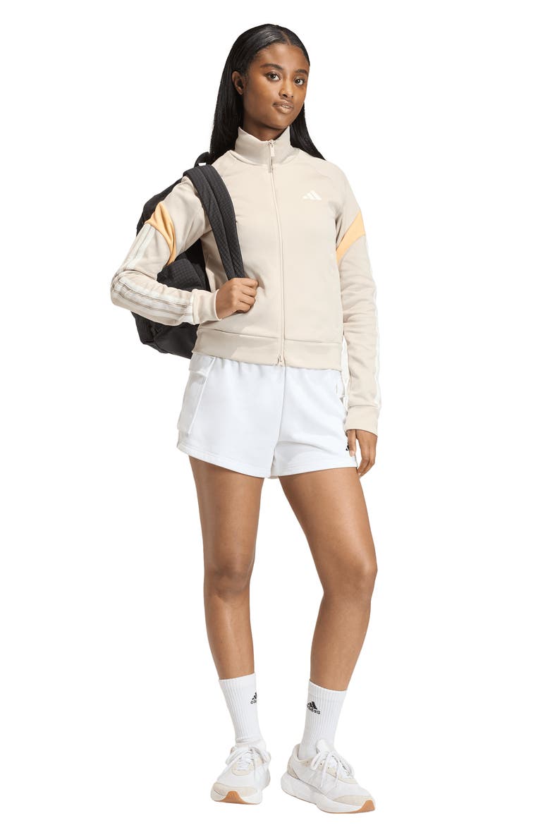 House Of Tiro Track Jacket, Alternate, color, CRYSTAL LINEN/TANGERINE