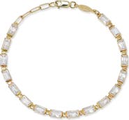 Anzie Cleo Baguette Tennis Bracelet