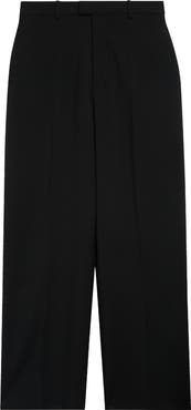 Bottega Veneta Lightweight Sartorial Wool Straight Leg Pants