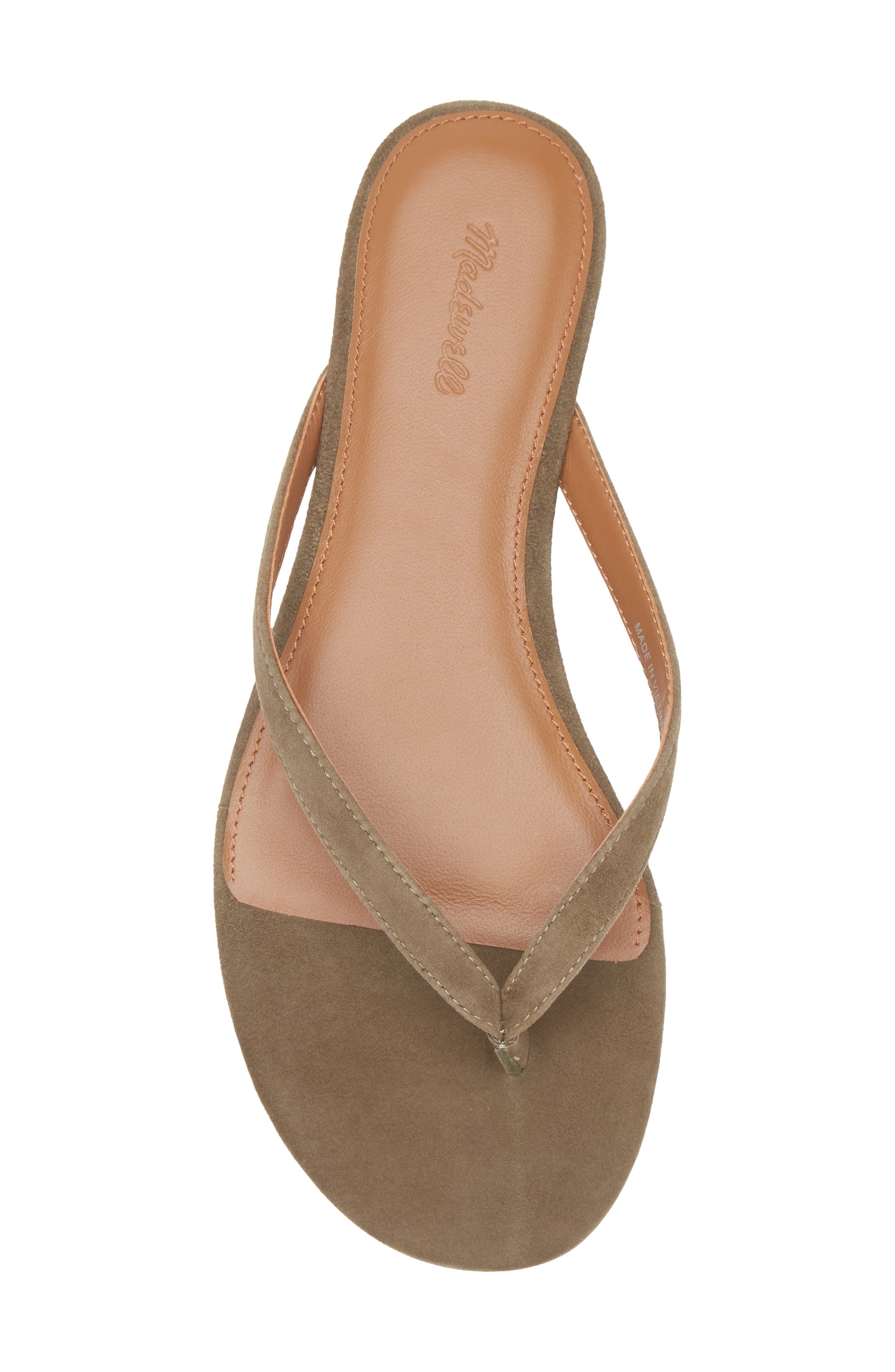 Madewell The Iggy Flip Flop, Alternate, color, Safari Khaki