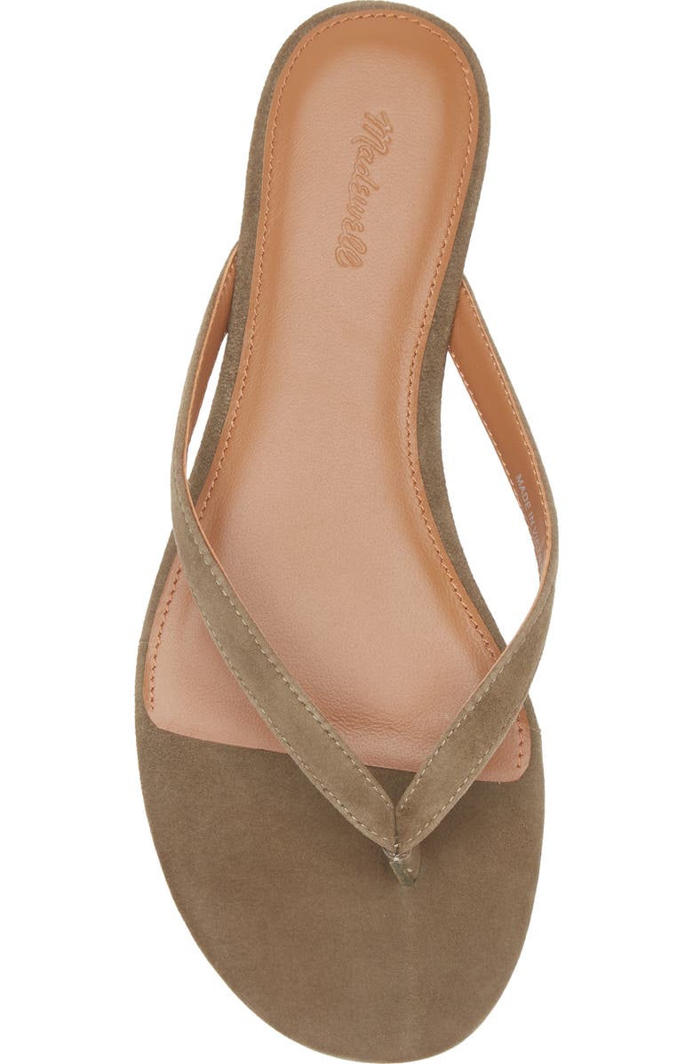 Madewell The Iggy Flip Flop, Alternate, color, Safari Khaki