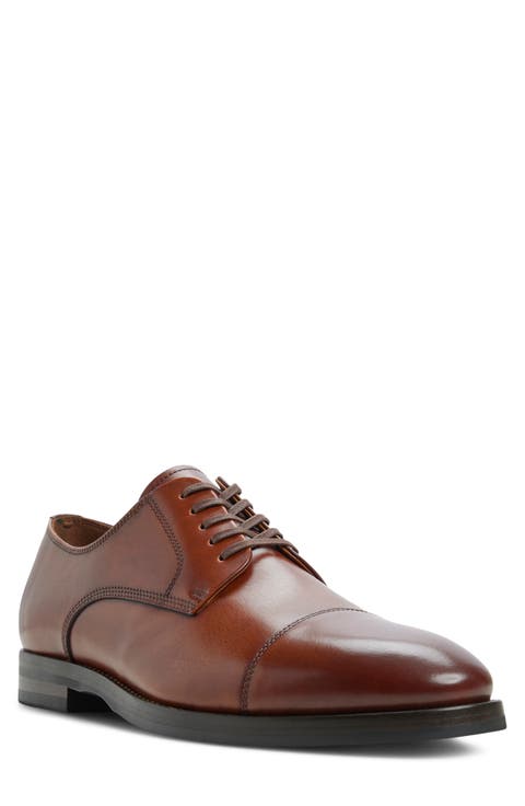 Clarkson Leather Cap Toe Derby