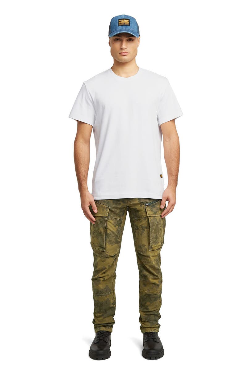 G-STAR Script Organic Cotton Graphic T-Shirt, Alternate, color, White