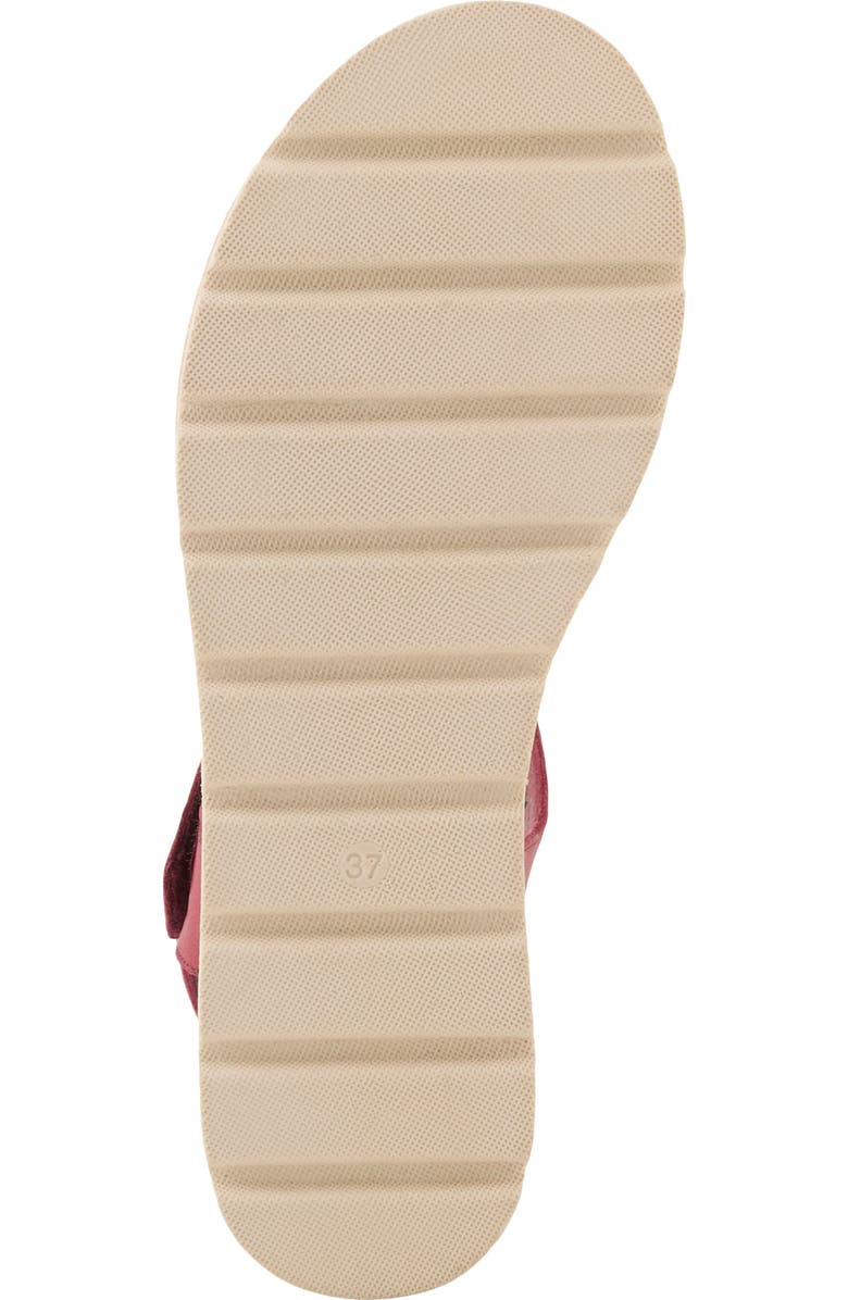 Spring Step Hileman Platform Sandal, Alternate, color, Dark Red